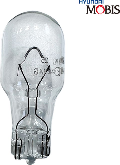 현대모비스 자동차 후진등 전구 번데기 12V 16W 현기스토어, T15, 3개