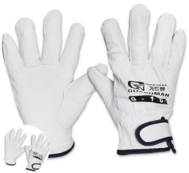 [엠유종합상사] 안전장갑 작업장갑 아크용접장갑 알곤 용접 장갑 10개입