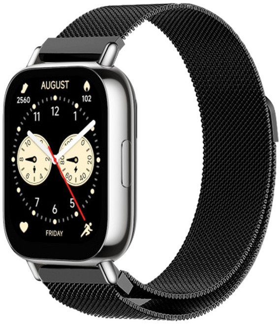 더조은셀러 샤오미 레드미 호환 밀레니즈 루프 스트랩, 블랙, 1개