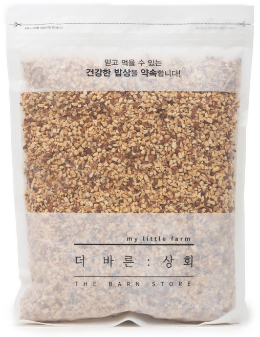 더바른상회 구운 아몬드 분태, 1개, 1kg