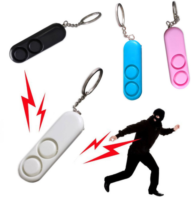 안전 호신 강력 사운드 스틱 경보기, 듀얼 사운드 호신경보기(블루), 1개