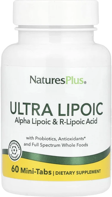 NaturesPlus 울트라 리포익 미니 정제 60정 - 쿠팡