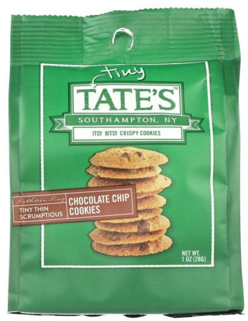 파티 믹스 버라이어티 팩 Tate's Bake Shop 테이트 베이크 숍 타이니 테이트의 한입 크기 초콜릿 칩 쿠키 1온스 가방, 28g