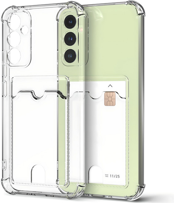 모란카노 업워드 카드수납 젤리 휴대폰 케이스 2P