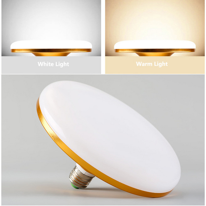 촛불 전구 캔들 필라멘트 앰플 LED 천장 조명 E27 UFO 램프 봄블라 밝은 15W 20W 30W 40W 50W 60W 70W 220V