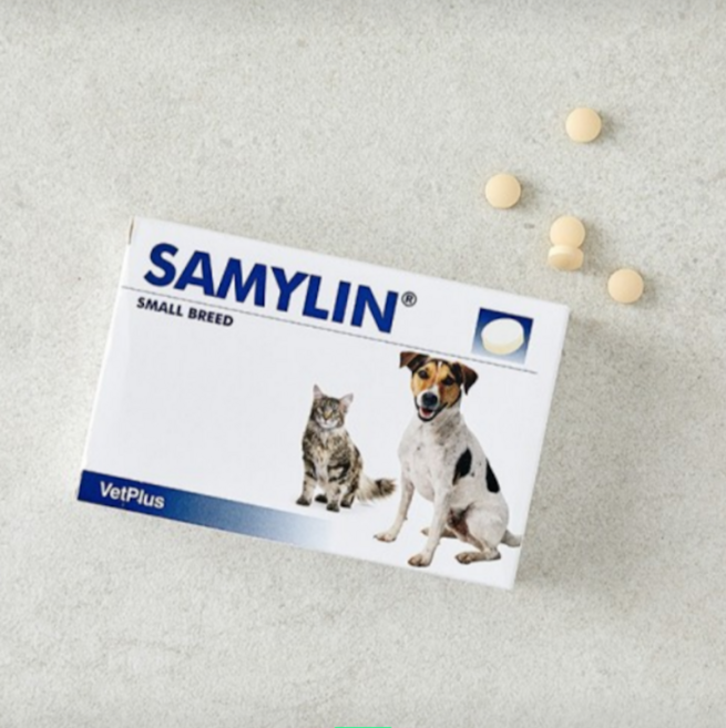 벳플러스 강아지 새밀린 세밀린 고양이 독 캣 간 영양제 30정 타블렛 정제형 3개, 심장/간