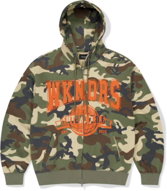 H.O.F ZIPUP HOODIE (CAMO) - 쿠팡