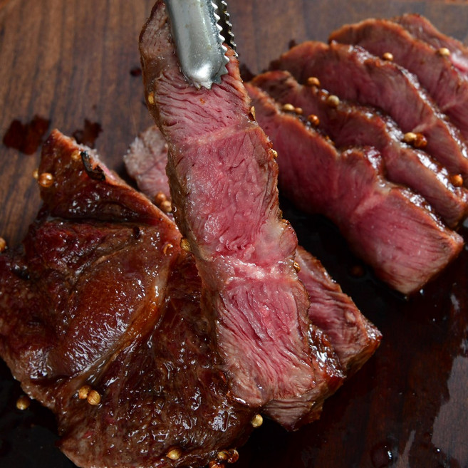 미트아울렛 냉장 수비드 시즈닝 부채살 프라임 240g 1+1 총 480g 스테이크, 2개