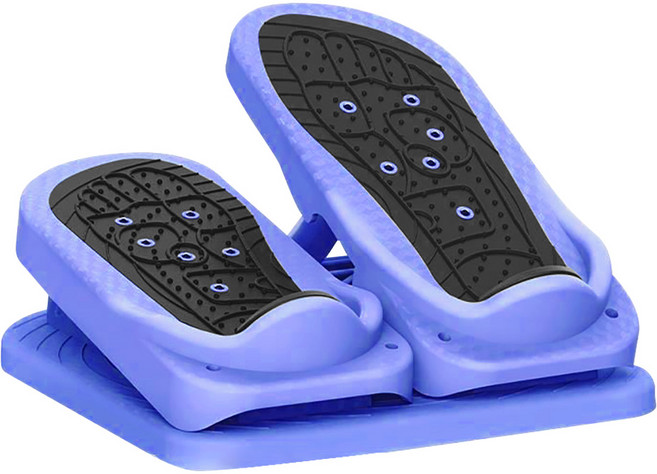 迷你多功能踏步機 雙效合一 按摩設計, 藍色，藍色色隨機發貨