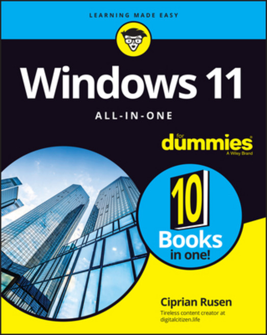 (영문도서) Windows 11 All-In-One for Dummies Paperback, English, 9781119858690