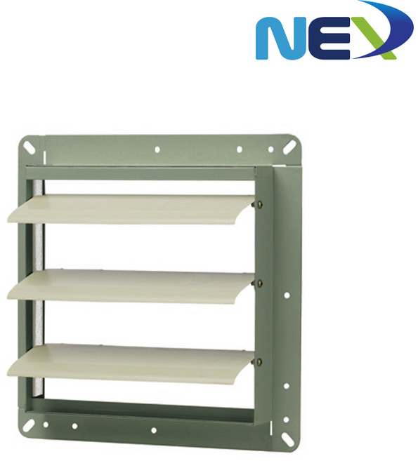 환풍기 전용 철 셔터 NEX-250IFS 350mm*1350mm, 1개