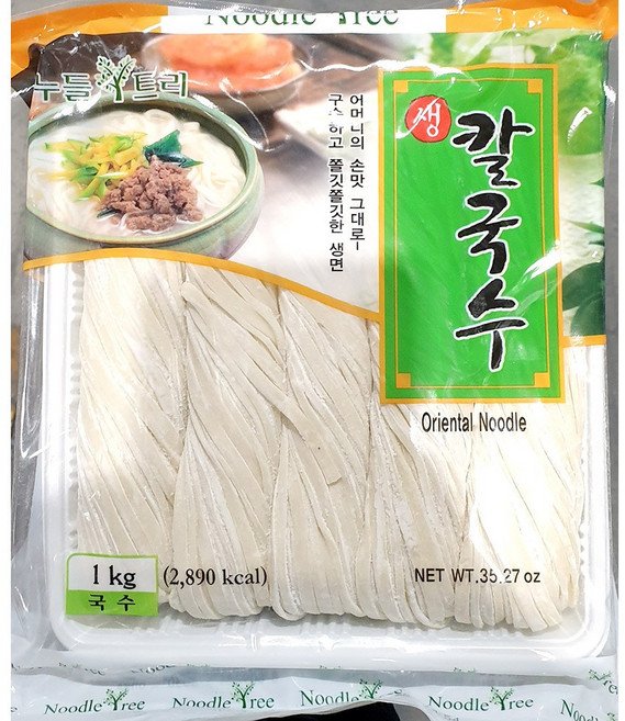 [누들트리] 칼국수 (생 누들트리 1K), 1개, 1kg