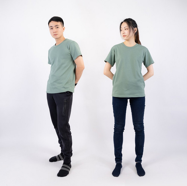 DryPRO 空氣機能衣 厚磅 中性版型 (台灣製造), 青石綠