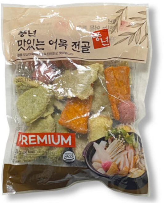 풍년 모듬 어묵전골 320g, 6개