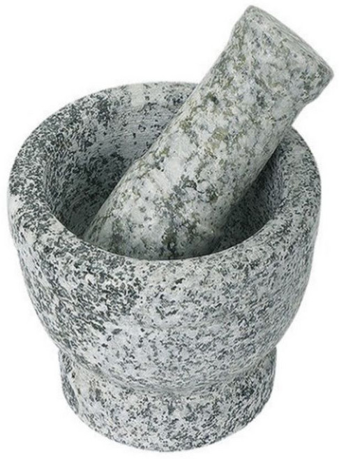 옥절구 자연석 미니돌절구 마늘 이유식 다지기, 1개