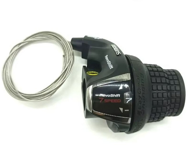 시마노 레보 7단 우측 오토 변속레버 그립쉬프트, 레보 7단 우측 변속레버, 1개