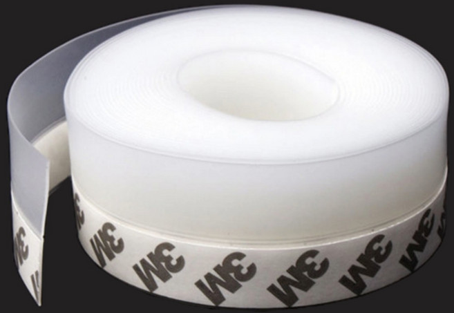 플렉스몬스터 틈새 차단 초강력 접착식 테이프 문풍지, 2개