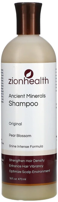 Zion Health 아다마 모발 관리 고대 미네랄 샴푸 오리지널 페어블로썸 473 ml (16 fl oz), 1개 - 쿠팡