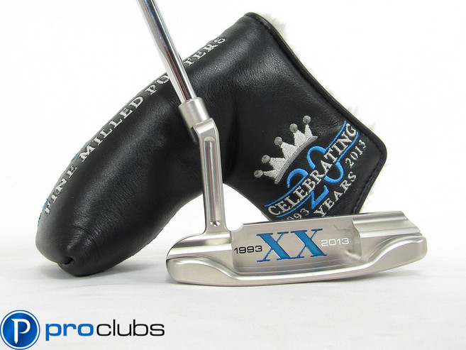 Scotty Cameron 희귀! 스코티 카메론 클래식 I XX 20주년 기념 퍼터 (헤드커버 포함) 435890, 1개
