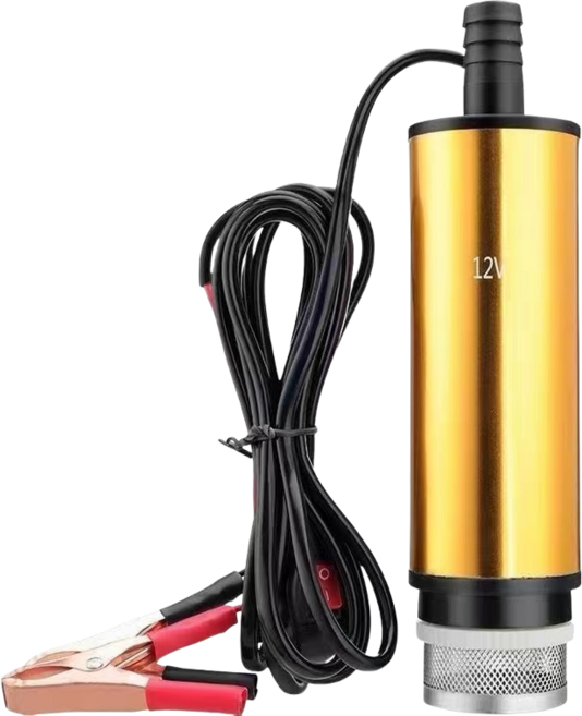 12V 24V 潛水抽油泵 鋁合金外殼柴油水泵, 1個