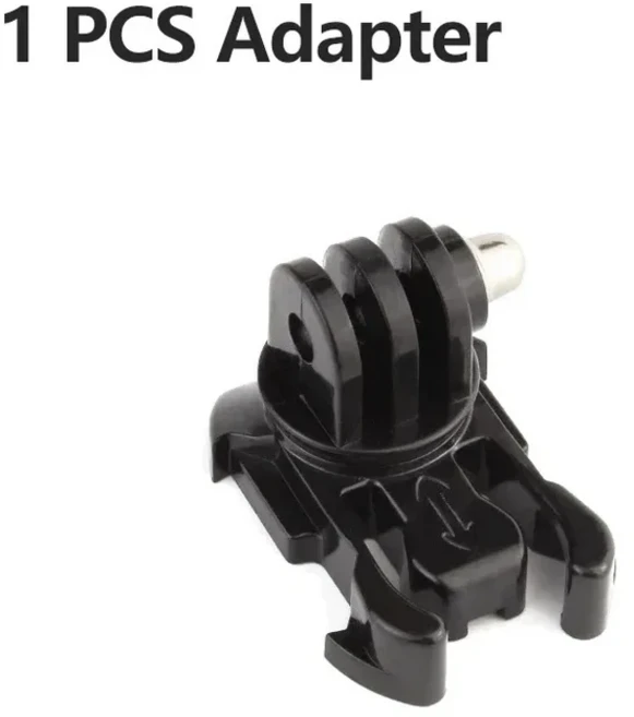 360도 회전 어댑터 회전 헬멧 버클 홀더 마운트 GoPro Hero 13 12 11 10 9 8 7 SJCAM DJI Osmo Action 5 4