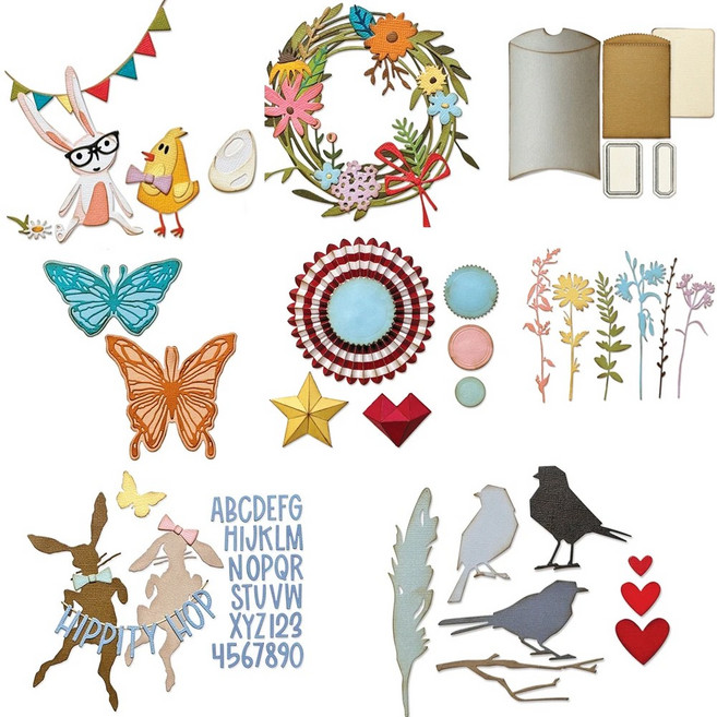 Tim Holtz Vault 커팅 다이 스크랩북 일기 장식 스텐실 엠보싱 템플릿 DIY 인사 카드 1 월 2024, 2024 NEW, i want it all