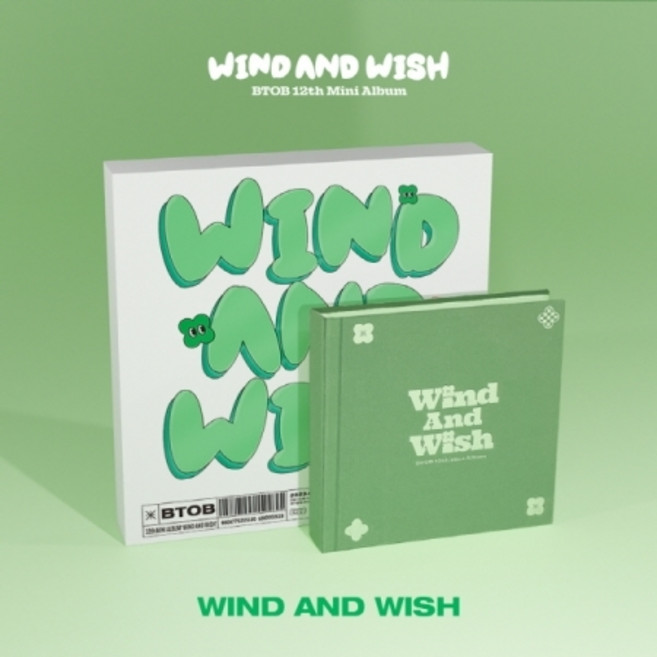 비투비 (BTOB) - WIND AND WISH (12TH 미니앨범) 버전선택, WISH(화이트), 포스터없음
