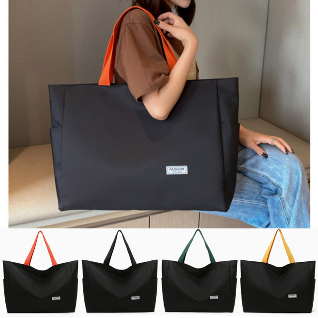 호잇 빅사이즈 지퍼 에코백