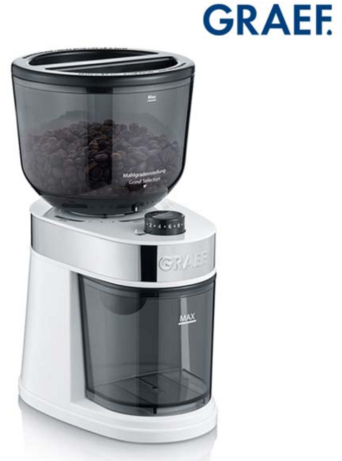 [그라프(GRAEF)] 전동 커피 그라인더/원두분쇄기 CM201KR / CM202KR, CM201KR (화이트)