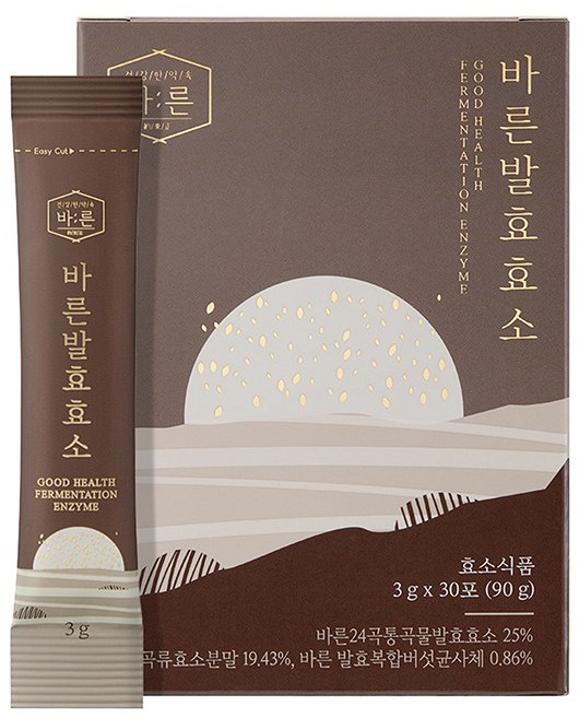 바른 발효효소 24곡 통곡물 발효효소, 1박스