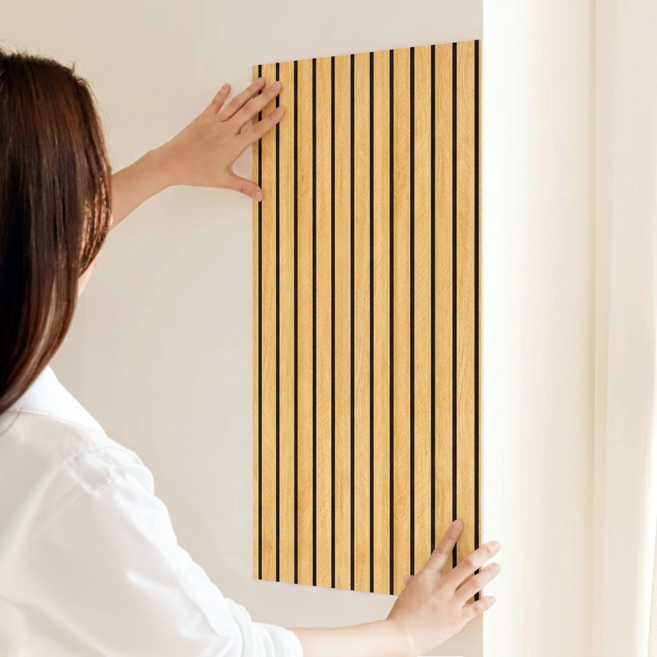 체블스 붙이는 템바보드 우드 시트지 가구 습기 차단 단열, 원목색상