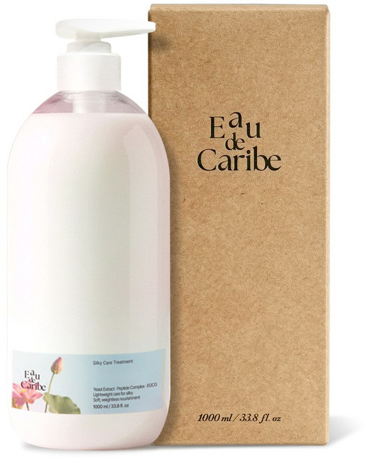 [만족도98%극손상 트리트먼트] 오드 카리브 맥주효모 10만PPM 극손상 복구 트리트먼트 로즈머스크향, 1개, 1L