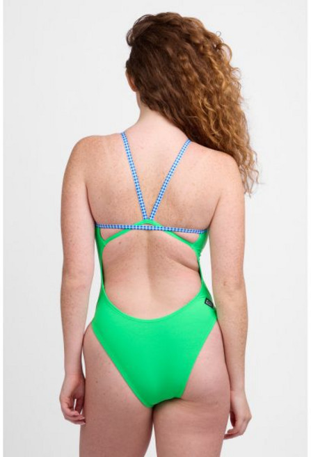 졸린 페리 키라임 스위트체크 원피스 수영복 Jolyn Perry One Piece Swimsuit - Keylime & Sweet Check