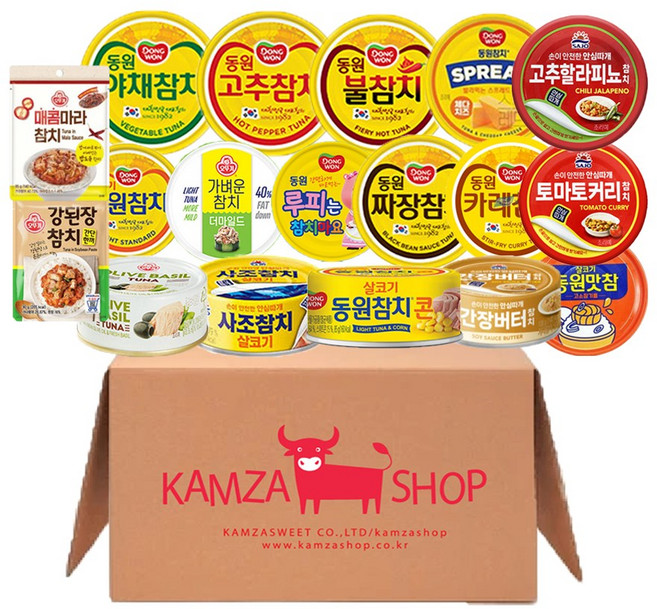 참치세트 동원 고추참치 85g + 동원 야채참치 150g 포함 총 18종 패키지, 1개