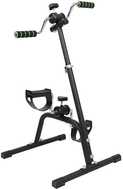 루잉 가정용 접이식 미니 운동기구 실내자전거, 블랙