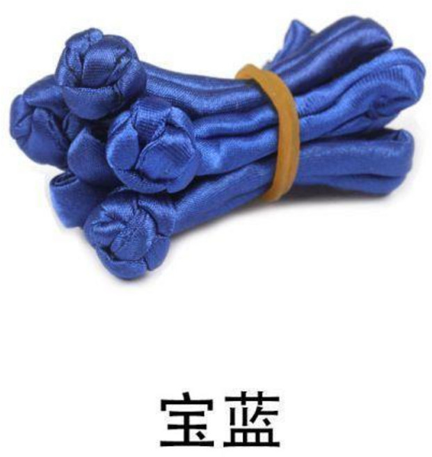 傳統服飾盤扣 釦子, 寶藍