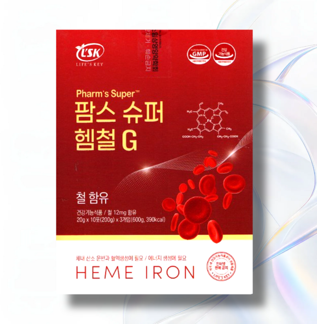 팜스 슈퍼 헴철 G 15gX30포, 1개, 30회분