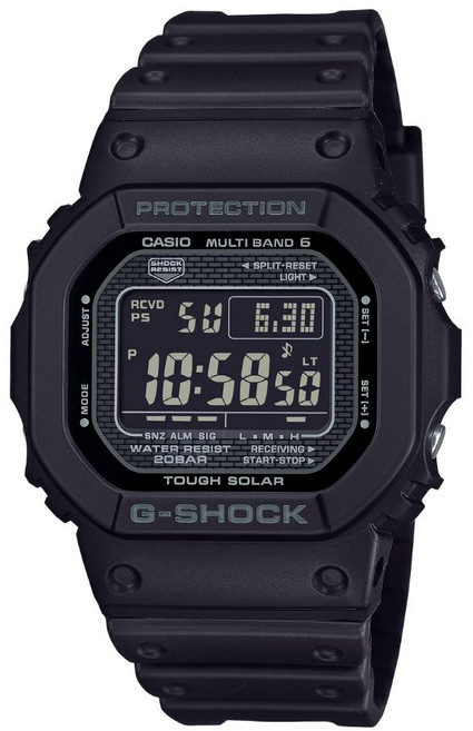CASIO 卡西歐 G-SHOCK 電波 太陽能電力 日本製造 GW-5000HS-1