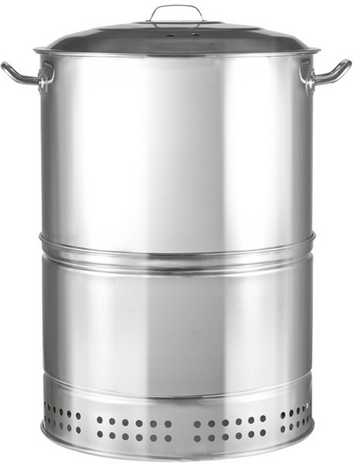 로로와형제들 항아리바베큐 훈제 삼겹살 숯불 캠핑 야외 바베큐 그릴 화로대, 1개