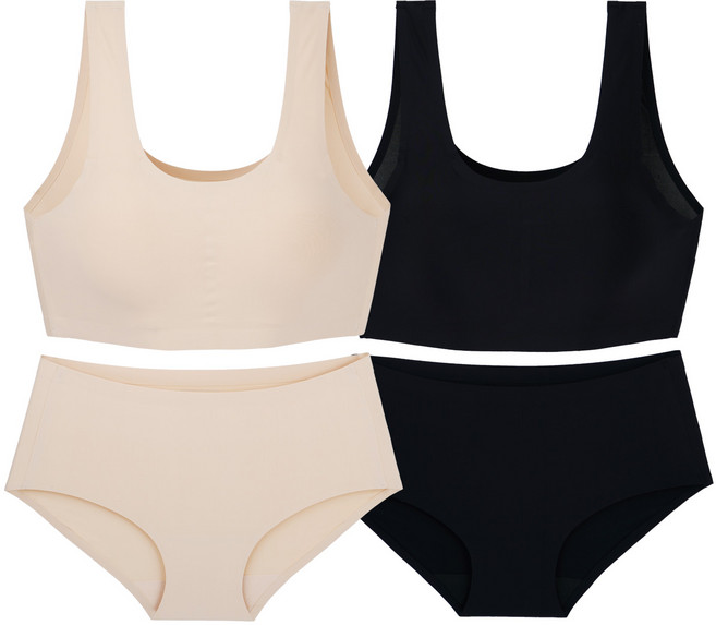 고아라 래쉬가드 스포츠 무봉제 탑브라팬티 gst5491