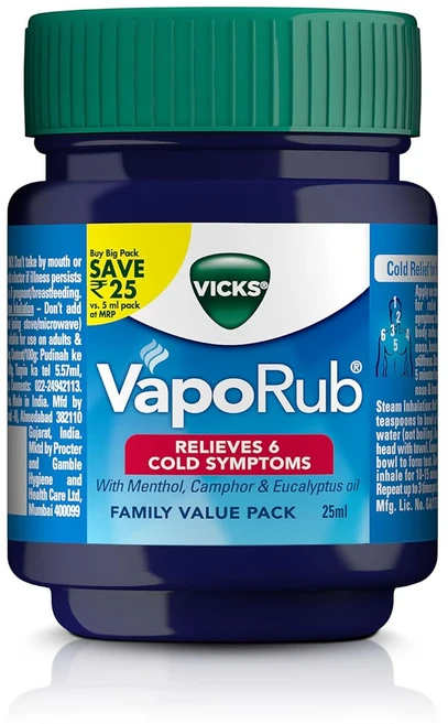 Vicks Vaporub - 25ml, 1개 - 쿠팡