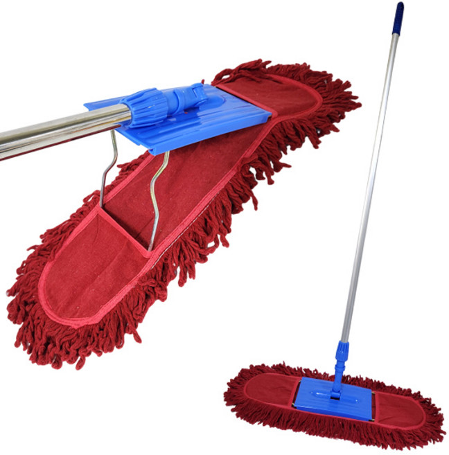 이지리스킹 기름걸레60cm 고급알루미늄봉120cm세트, 1개