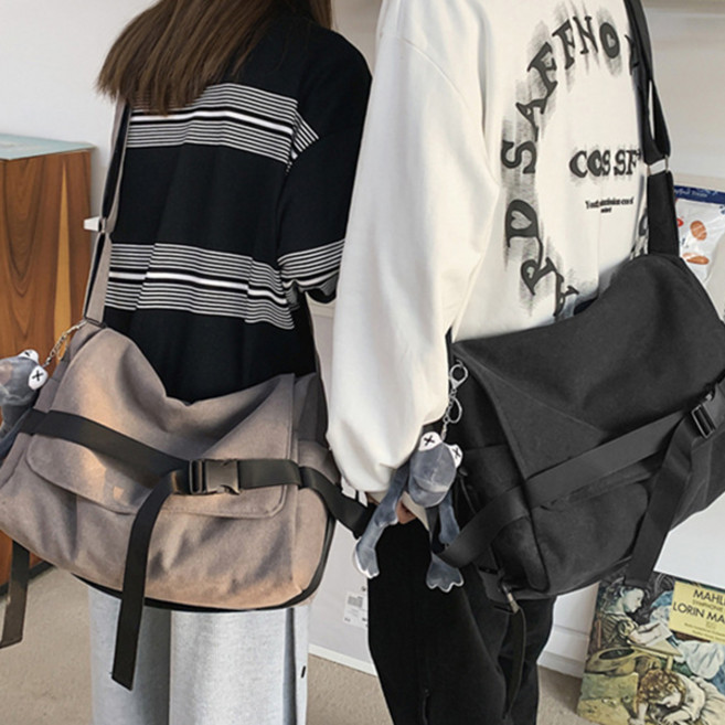 보슈 여성 남성 크로스백 메신저백 학생 캔버스백 가방 B1-2