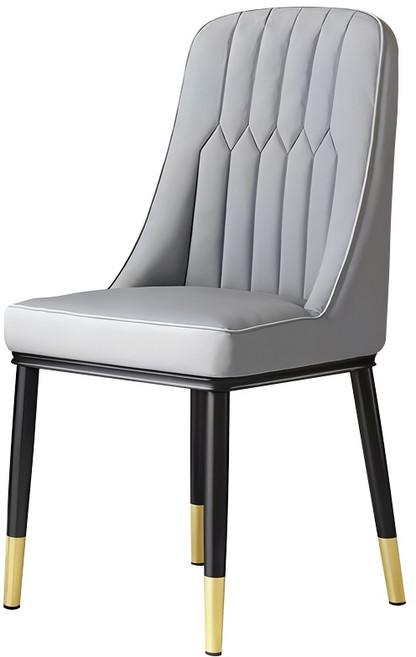 極美家居 北歐風撞色椅 餐椅, 1件, 【淺灰】高回彈海綿 久坐不塌陷, 淺灰