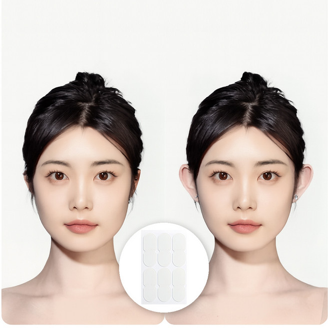 누운 귀 테이프 누운귀테이프 교정 리프팅 스티커 테이프 60p, 1개, 01엘프형60p