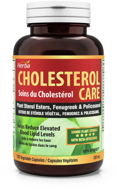 콜레스테롤 케어 120식물성캡슐 파이토스테롤 폴리코사놀 호로파 허바 캐나다, 1개, 120정 - 쿠팡