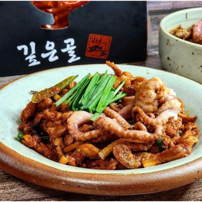 깊은골 오리주물럭&낙지 밀키트 [원산지:국산 등], 낙지오리주물럭 / 기본1개 / 1set 추가, 1개, 1.25kg