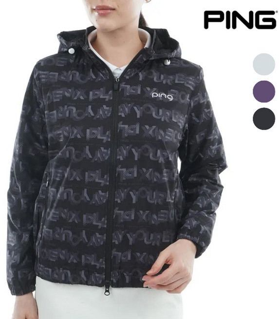 24FW 핑 여성골프웨어 아울렛 골프아우터 후드집업잠바