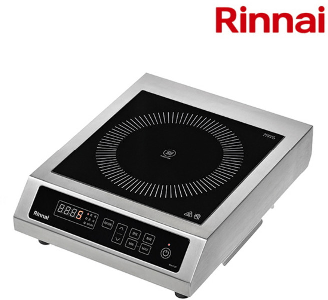린나이 업소용 포터블 인덕션 전기레인지 1구, 프리스탠딩, RIH-Y13P