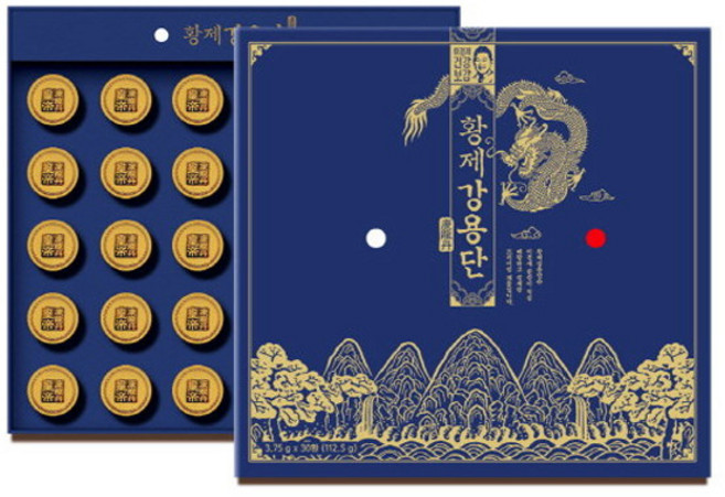 이경제의 건강보감 황제강용단 3.75g x 30환 + 선물용쇼핑백 (황제천용단 리뉴얼), 1박스